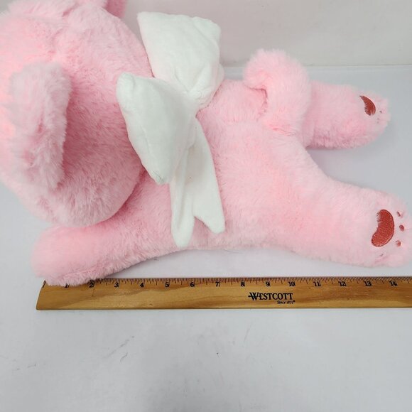 Inquisitor Master Miss Misa 14" Pink Winged Cat White Bow Plush Stuffed Animal T - Picture 5 of 7